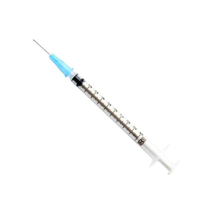 Syringe for injectable cosmetics